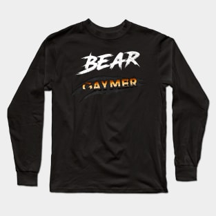 Bear Gaymer Long Sleeve T-Shirt